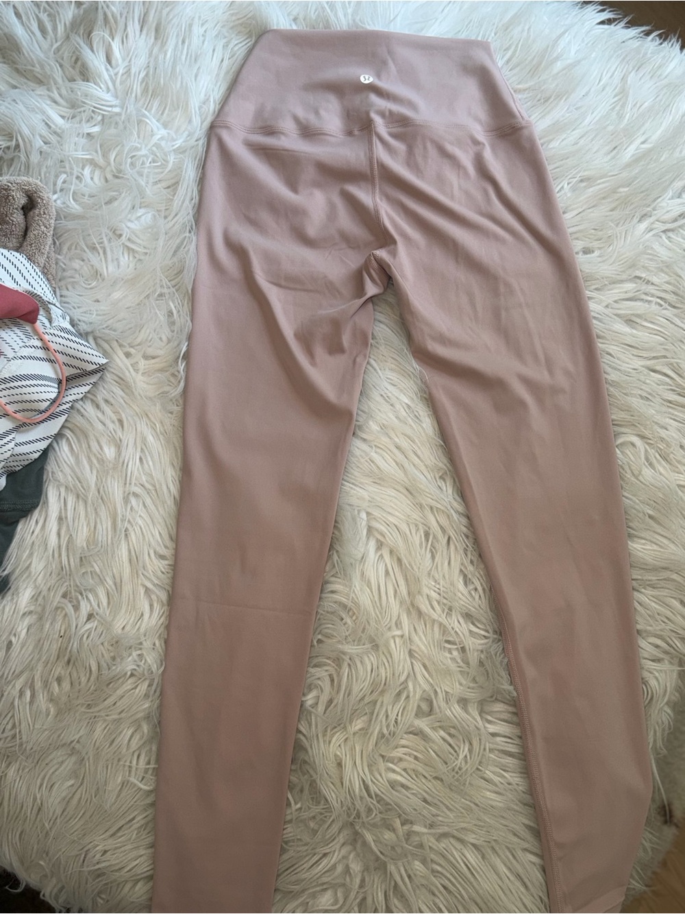High-Waist Pink Active Leggings